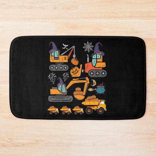 Item preview, Kids Construction Vehicle Halloween Crane Truck Pumpkin Kids designed and sold by Buzzbazaar.