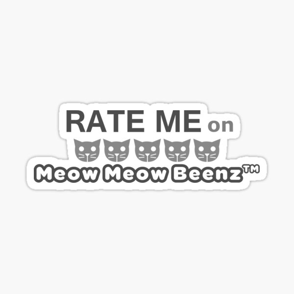 Item preview, Rate me on Meow Meow Beenz designed and sold by Mile.