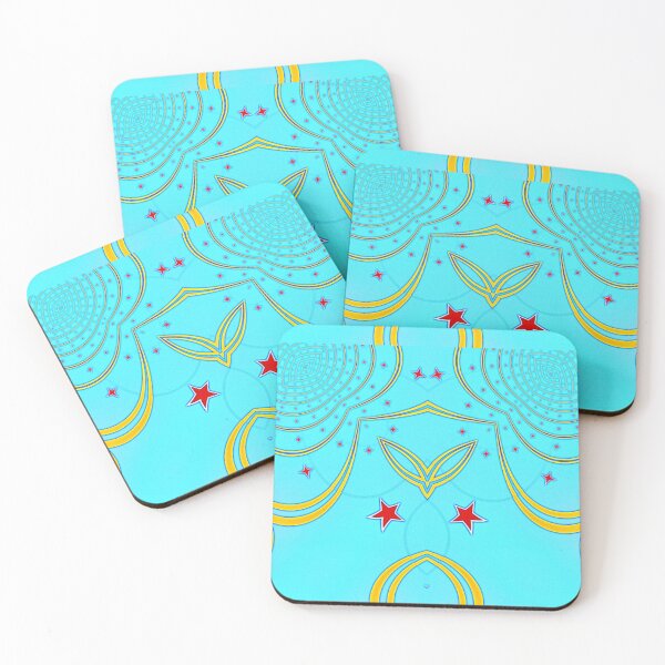 Item preview,  ARUBA - ABSTRACT ARUBA FLAG PATTERN - ONE HAPPY ISLAND designed and sold by Ralek.