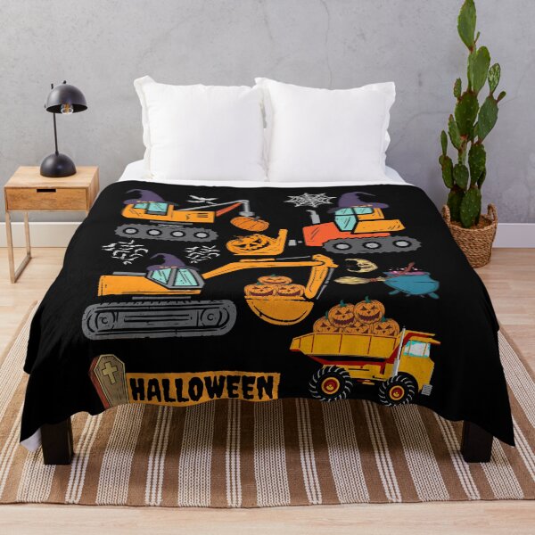 Item preview, Kids Construction Vehicle Halloween Crane Truck Pumpkin Kids designed and sold by Buzzbazaar.
