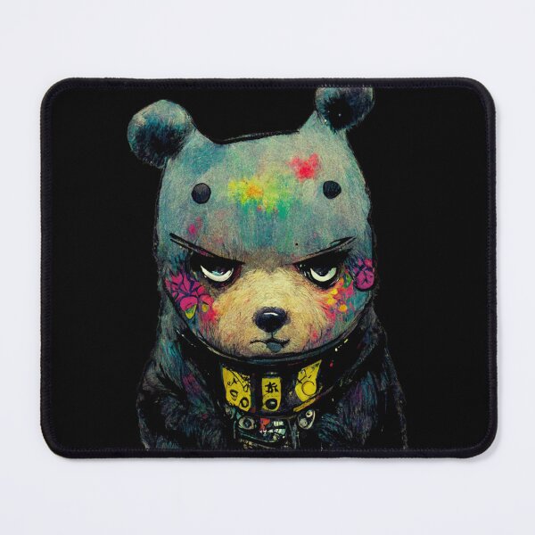 Item preview, Gangster bear street art color designed and sold by keyd-studio.