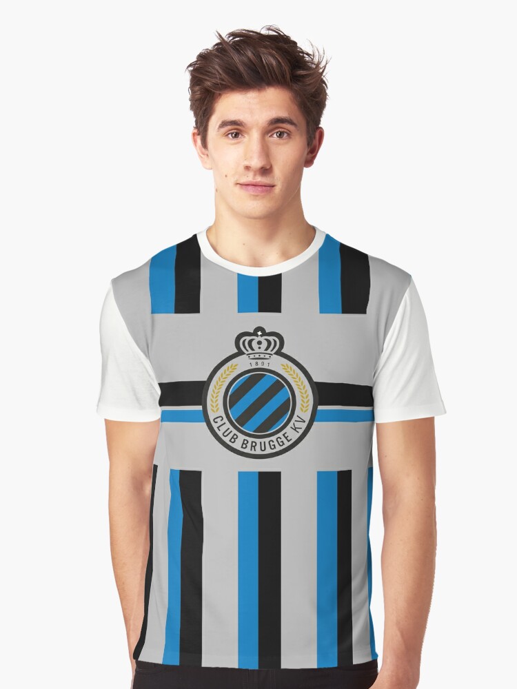 Shades of 'Blauw en Zwart' in the new Home shirt for Club Brugge