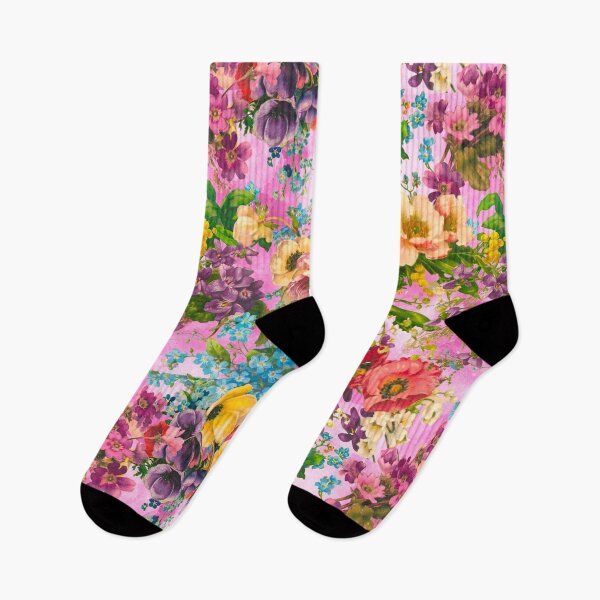 Item preview, Vintage flowers and roses, shabby chic, floral pattern, vintage botanicals, pink floral designed and sold by ZeinabTaha.