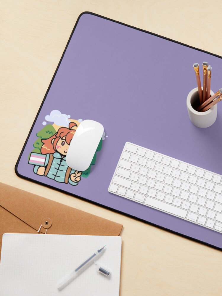 Thumbnail 3 of 5, Mouse Pad, Maddie! designed and sold by moobloom.
