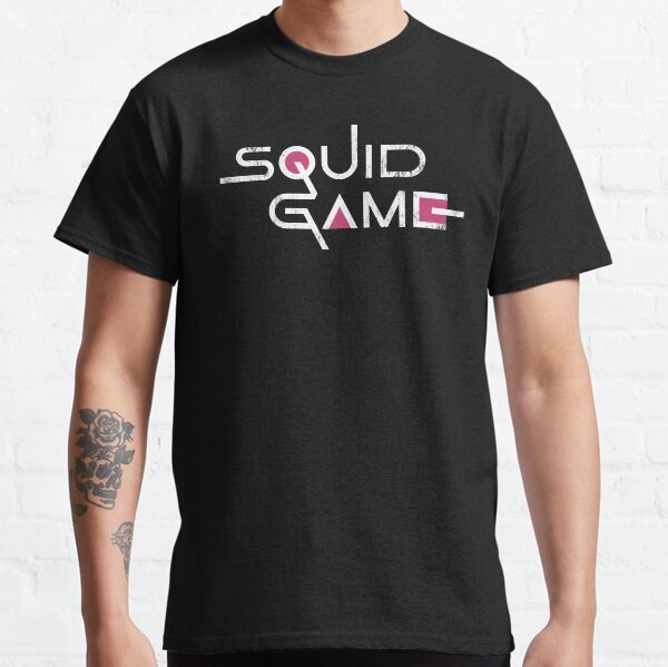 Item preview, Squid Game English Title Logo designed and sold by FifthSun.