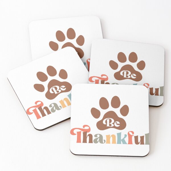 Item preview, Fall Paw Print Be Thankful designed and sold by andieartco.