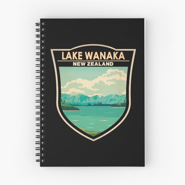 Item preview, Lake Wanaka Otago New Zealand Travel Badge designed and sold by KrisSidDesigns.