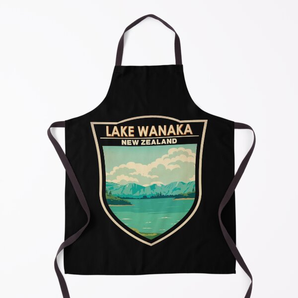 Item preview, Lake Wanaka Otago New Zealand Travel Badge designed and sold by KrisSidDesigns.