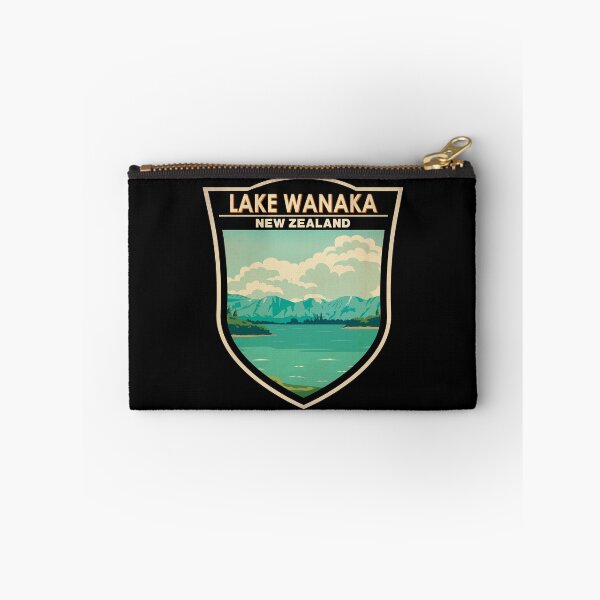 Item preview, Lake Wanaka Otago New Zealand Travel Badge designed and sold by KrisSidDesigns.
