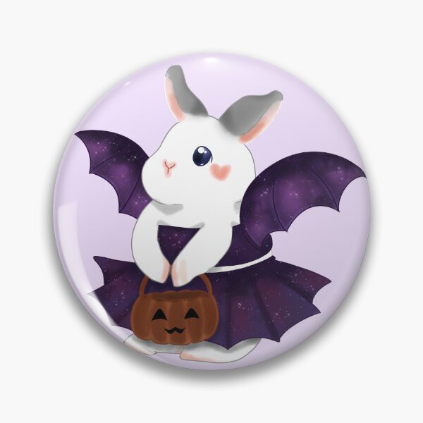 Item preview, Bat Rabbit Galaxy Girl _ Bunniesmee Halloween Edition  designed and sold by bunniesmee.