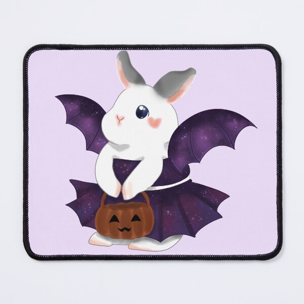 Item preview, Bat Rabbit Galaxy Girl _ Bunniesmee Halloween Edition designed and sold by bunniesmee.