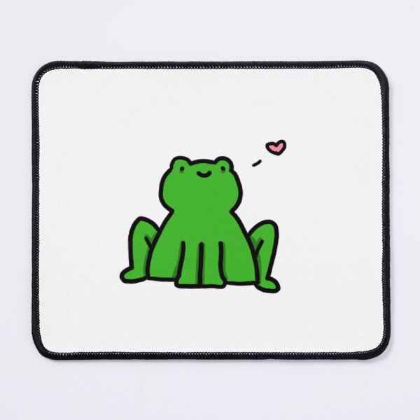 Item preview, frog with heart designed and sold by sushiflowercat.