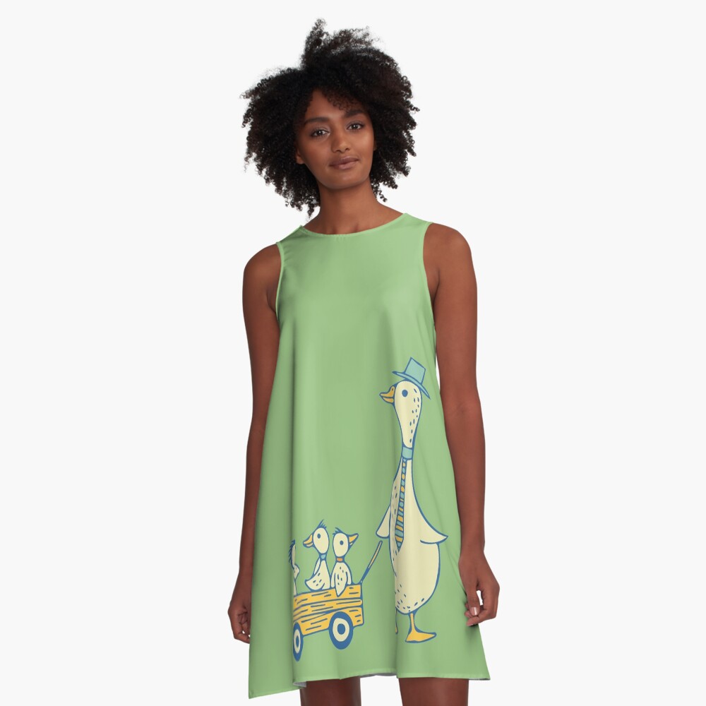 Daddy Duck A-Line Dress