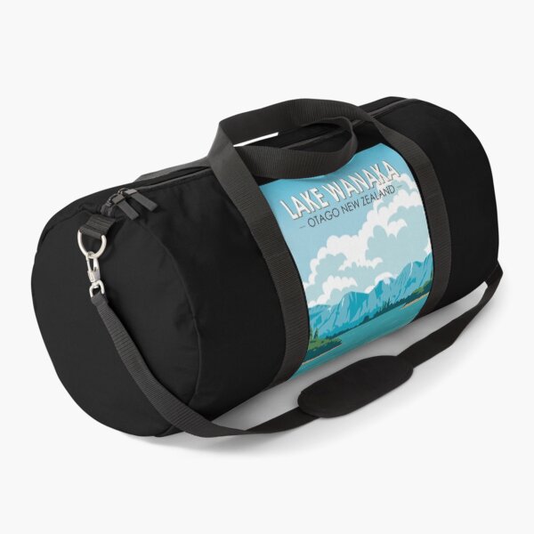 Item preview, Lake Wanaka Otago New Zealand Travel Art Vintage designed and sold by KrisSidDesigns.