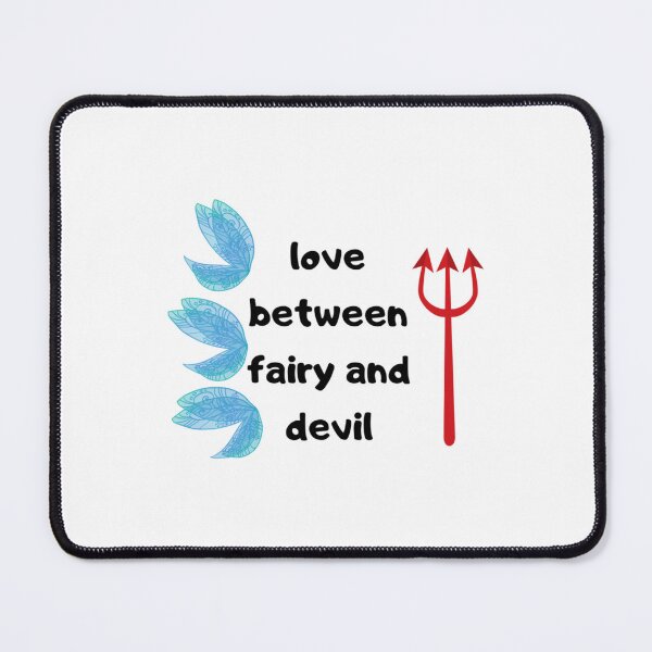 Item preview, Love between fairy and devil designed and sold by CutiekinCo45.