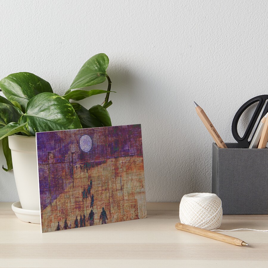 Item preview, Art Board Print designed and sold by Recrem.