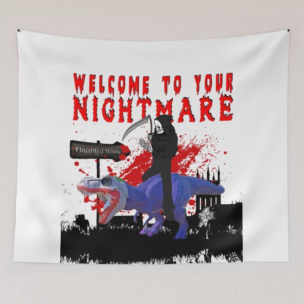 Item preview, Welcome To Your Nightmare designed and sold by TheBigShop1.