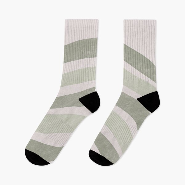 Item preview, Textured Wavy Lines Curvy Stripes Pattern Boho Style Cute Aesthetic Green designed and sold by scorpiolane.