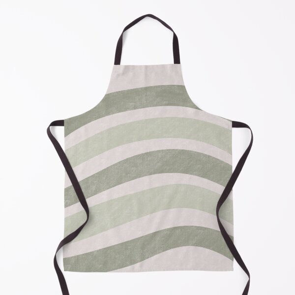 Item preview, Textured Wavy Lines Curvy Stripes Pattern Boho Style Cute Aesthetic Green designed and sold by scorpiolane.
