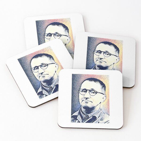 Item preview, Bertolt Brecht Artwork | Bertolt Brecht Portrait | Bertolt Brecht Wall Art  designed and sold by Suyogsonar25.
