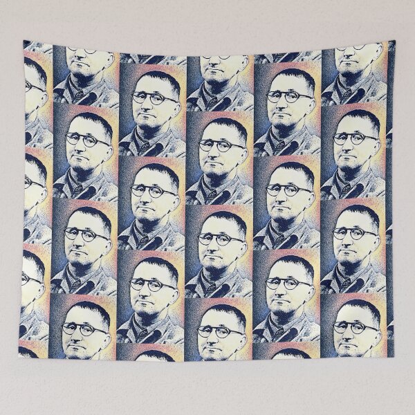 Item preview, Bertolt Brecht Artwork | Bertolt Brecht Portrait | Bertolt Brecht Wall Art  designed and sold by Suyogsonar25.