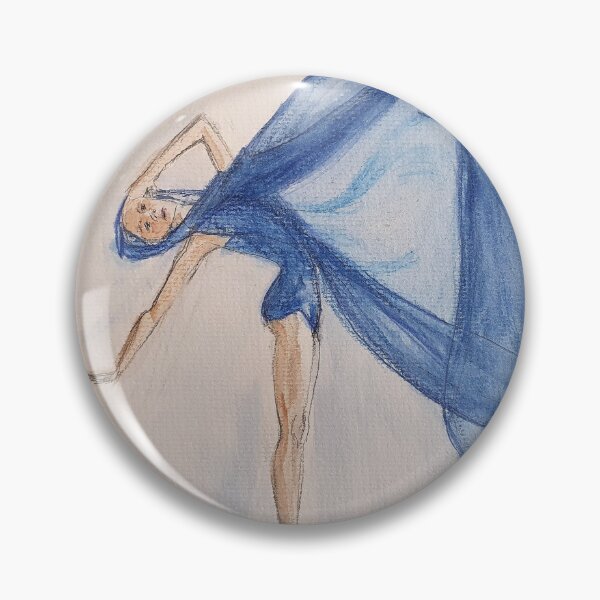 Item preview, Bailarina en bicycles azules designed and sold by CotaArts.