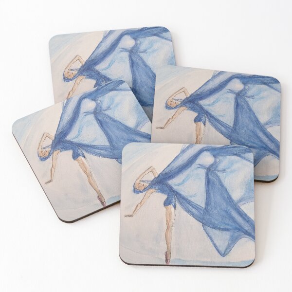 Item preview, Bailarina en bicycles azules designed and sold by CotaArts.