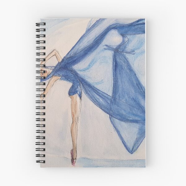 Item preview, Bailarina en bicycles azules designed and sold by CotaArts.