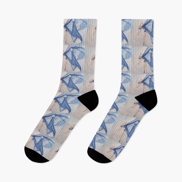 Item preview, Bailarina en bicycles azules designed and sold by CotaArts.