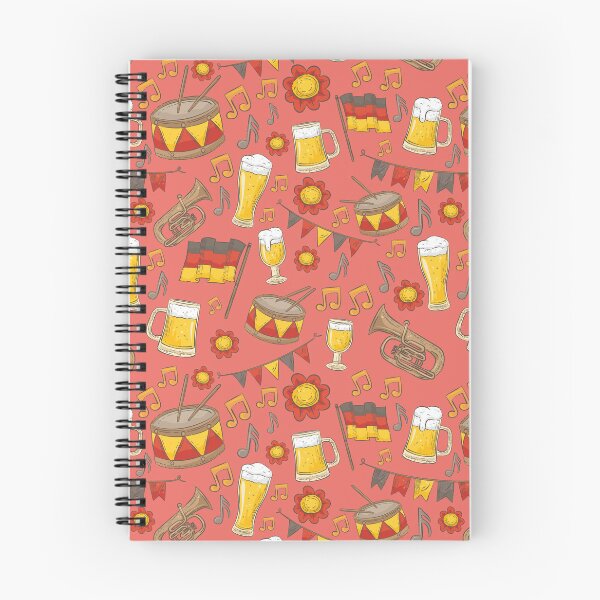 Item preview, Music and Beer Oktoberfest Pattern (Peach) designed and sold by Geo De la Cruz.