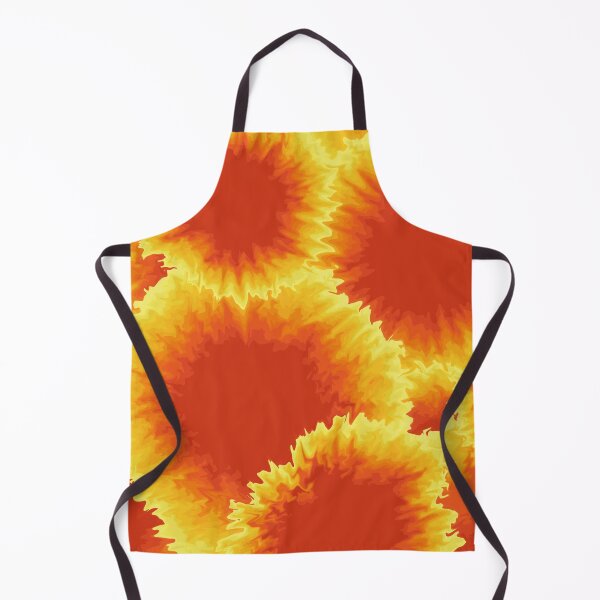 Artikelvorschau, Abstract Fiery Flowers, Modern Vibrant Minimalist, Autumn Vibes, Fall Colors entworfen und verkauft von GikaDesigns.