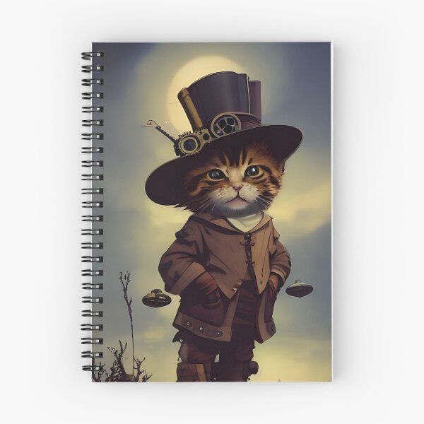 Item preview, Copy of Steampunk Cat Kitten With Suit and Hat designed and sold by Eliteijr.