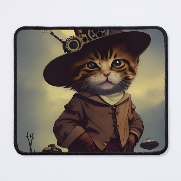 Item preview, Copy of Steampunk Cat Kitten With Suit and Hat designed and sold by Eliteijr.