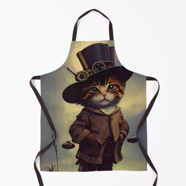 Item preview, Copy of Steampunk Cat Kitten With Suit and Hat designed and sold by Eliteijr.