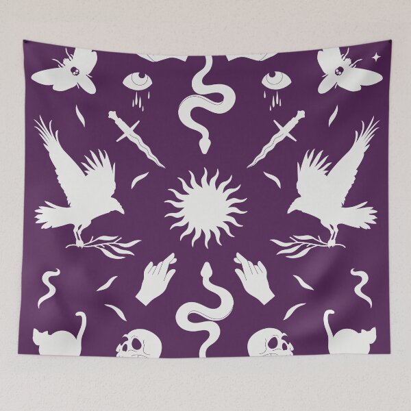 Item preview, esoteric radiating pattern designed and sold by Manitou Mercantile.