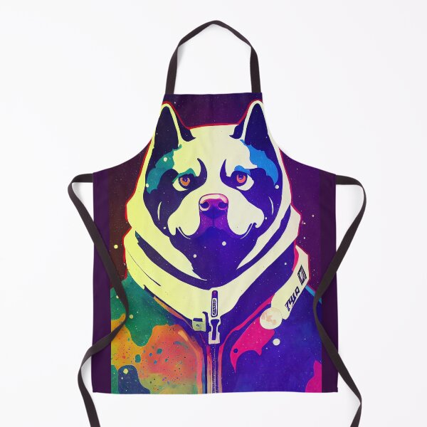Item preview, Astronaut malamute portrait designed and sold by etherElric.