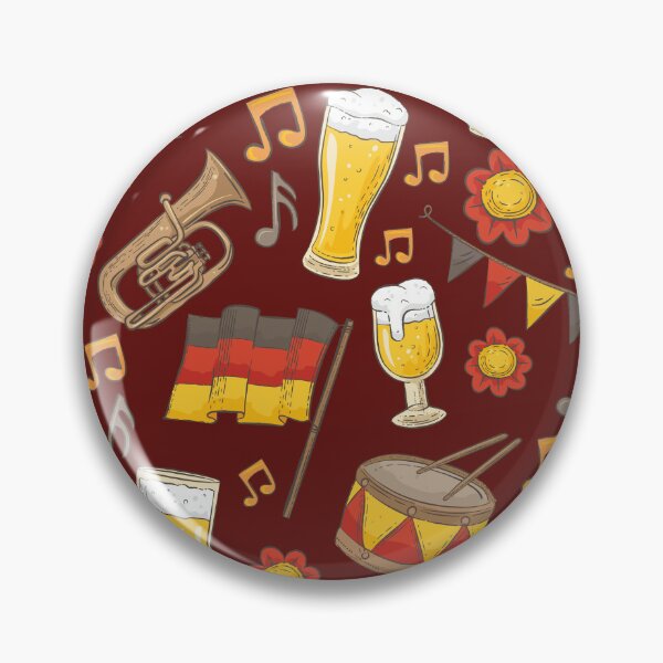 Item preview, Music and Beer Oktoberfest Pattern (Wine) designed and sold by Geo De la Cruz.