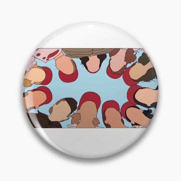 Item preview, Rockford Peaches Team Huddle designed and sold by JustMissJenn.