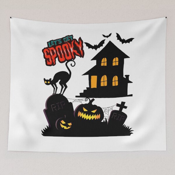 Item preview, Spooky Mode art designed and sold by Fit On.