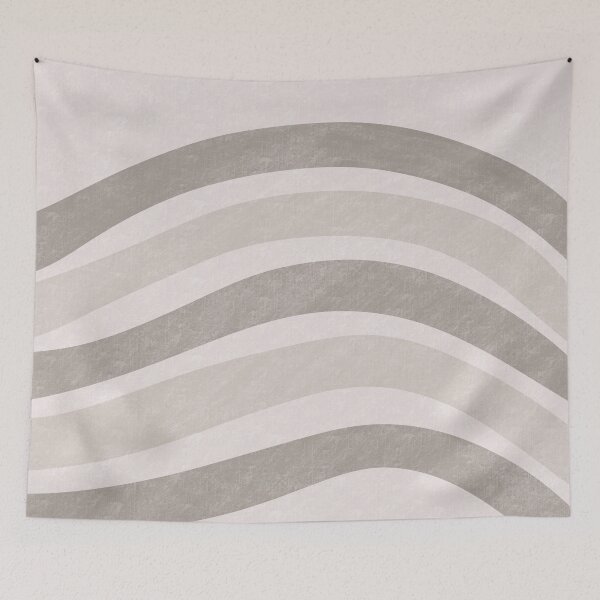 Item preview, Textured Wavy Lines Curvy Stripes Pattern Boho Style Cute Aesthetic Pale Green designed and sold by scorpiolane.