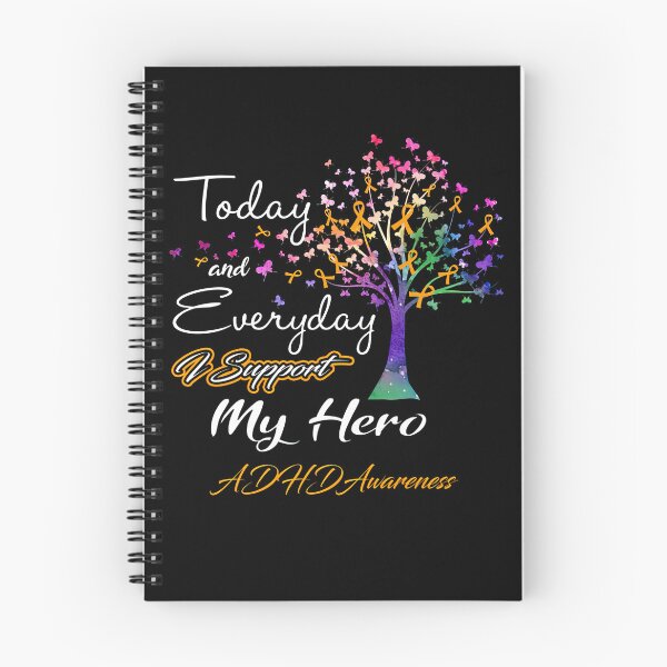 Item preview, ADHD Awareness Today and Everyday I Support My Hero ADHD Awareness Support ADHD Warrior Gifts designed and sold by TerrellOneal.