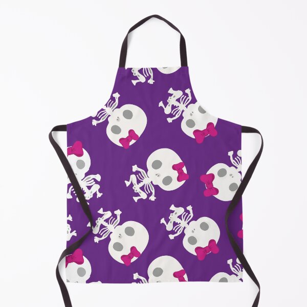 Item preview, Kawaii skeleton cute pink bow purple day of the dead designed and sold by T-Mex.