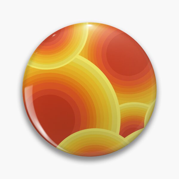 Artikelvorschau, Abstract Fiery Bubbles, Modern Vibrant Minimalist, Autumn Vibes, Fall Colors entworfen und verkauft von GikaDesigns.
