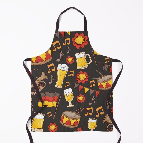Item preview, Music and Beer Oktoberfest Pattern (Charcoal) designed and sold by Geo De la Cruz.