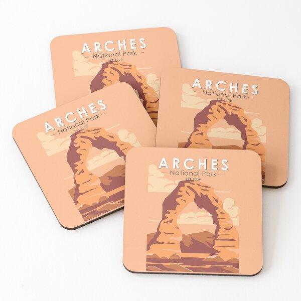Item preview, Arches National Park Utah Delicate Arch Art Vintage designed and sold by KrisSidDesigns.
