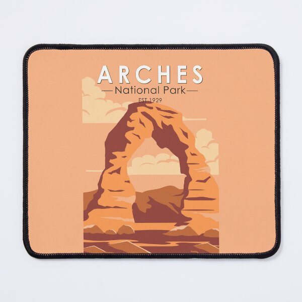 Item preview, Arches National Park Utah Delicate Arch Art Vintage designed and sold by KrisSidDesigns.