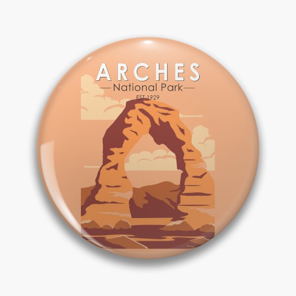Artikelvorschau, Arches Nationalpark Utah Delicate Arch Art Vintage entworfen und verkauft von KrisSidDesigns.