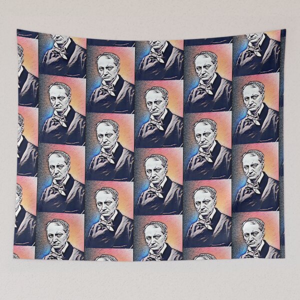 Item preview, Charles Baudelaire Artwork | Charles Baudelaire Portrait | Charles Baudelaire Wall Art  designed and sold by Suyogsonar25.
