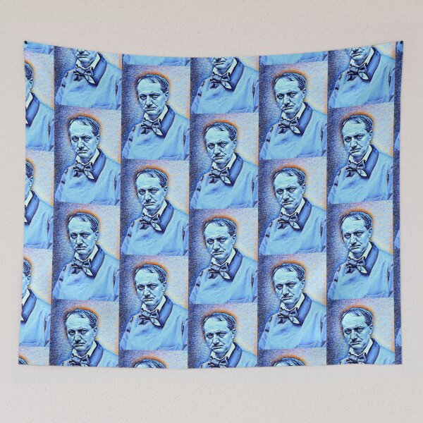 Item preview, Charles Baudelaire Artwork | Charles Baudelaire Portrait | Charles Baudelaire Wall Art  designed and sold by Suyogsonar25.