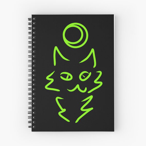 Item preview, Green Moon Cat designed and sold by LykaonIridia.